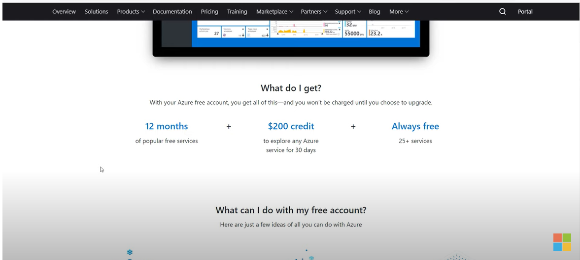 Create Your Free Azure Account