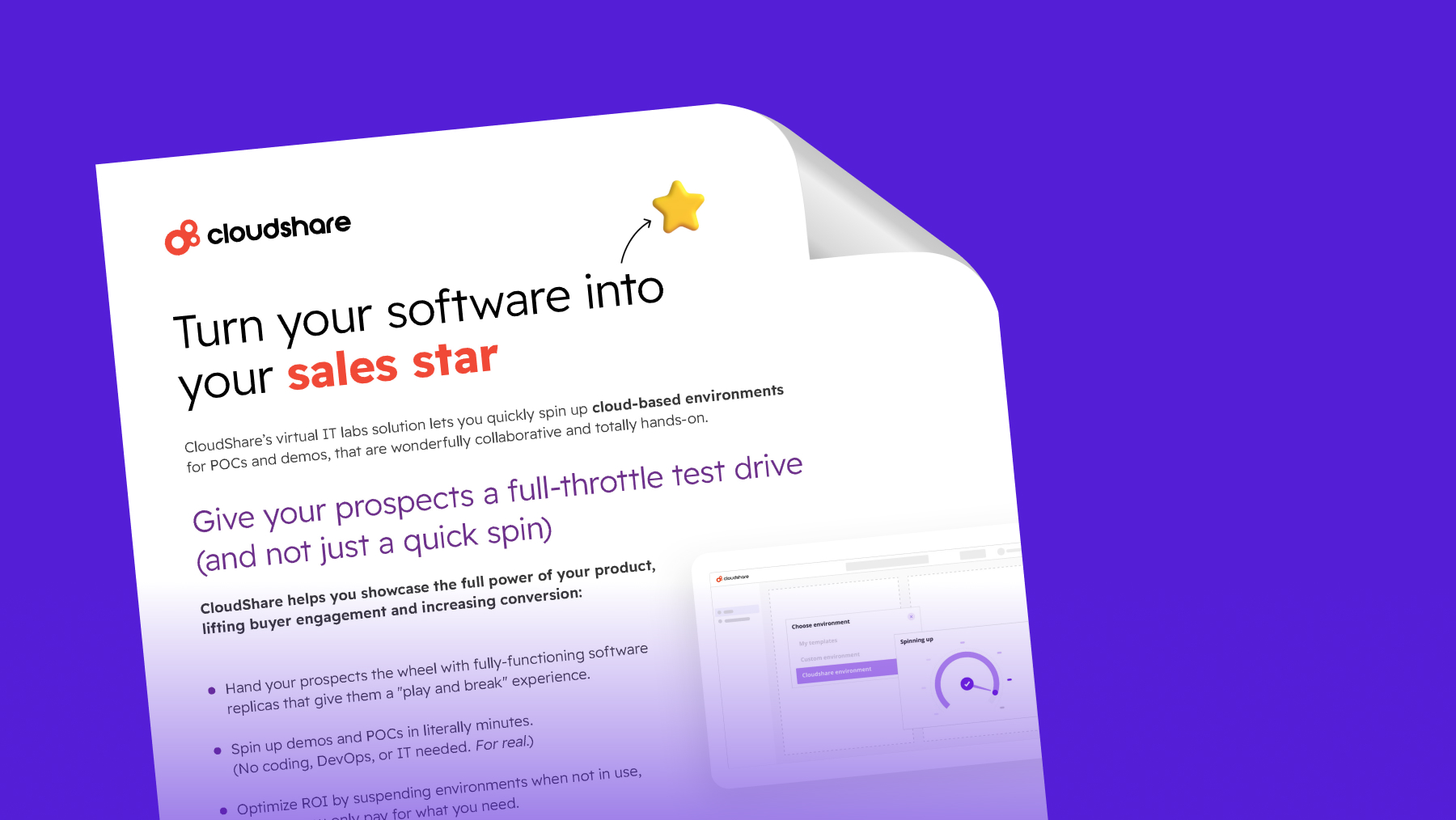 CloudShare virtual IT labs for sales demos pocs