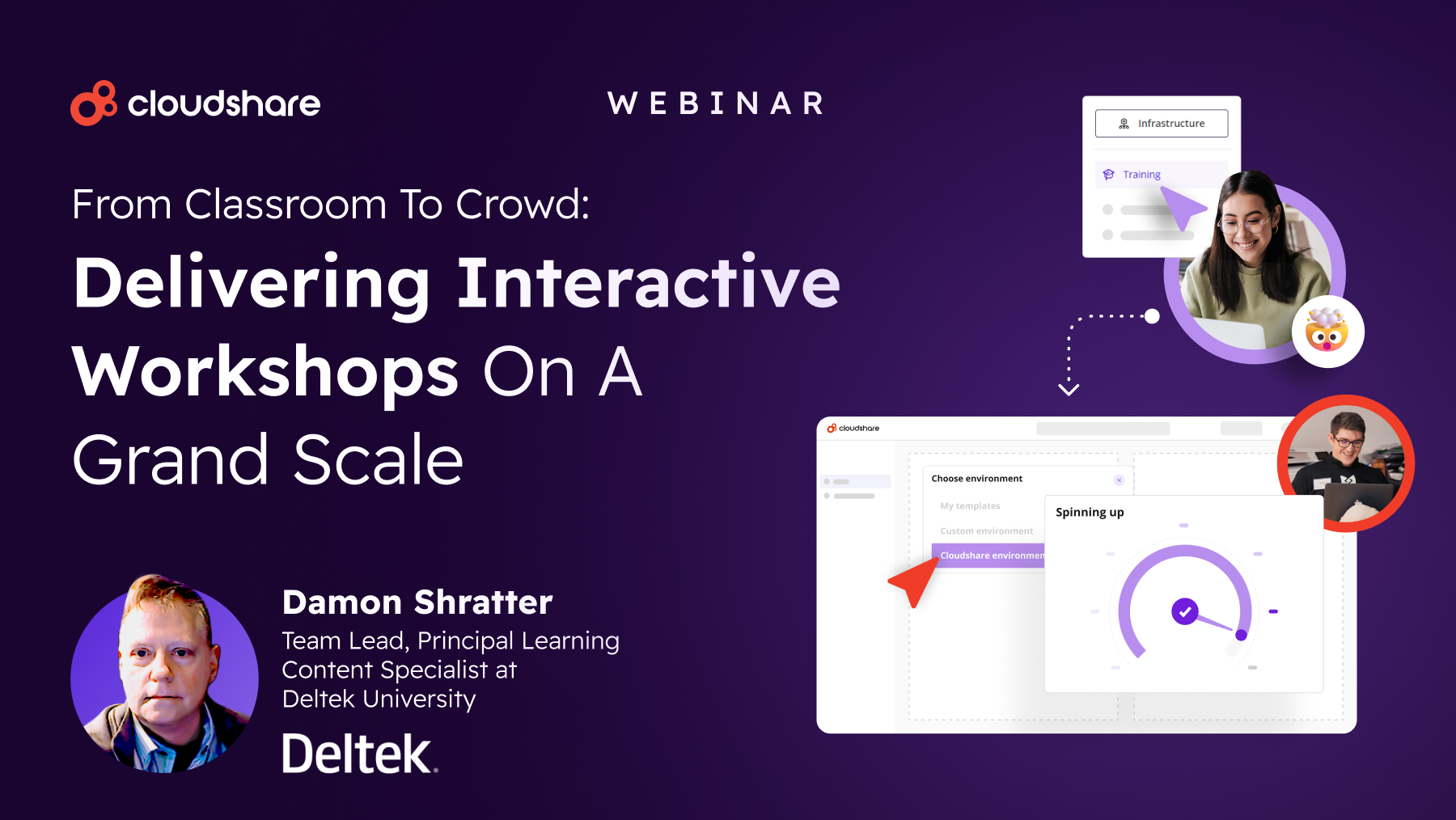 Delivering Interactive Workshops on a Grand Scale – with Damon Shratter, Deltek University