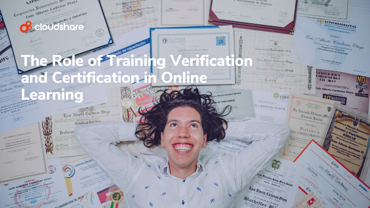 Training Verification and Certification in Online Learning